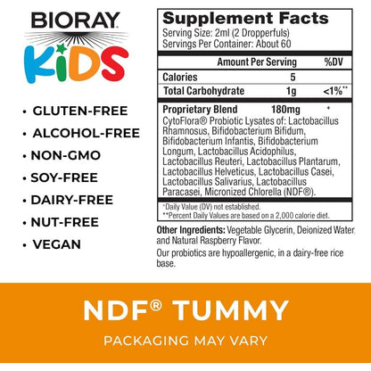 USA Supplements | Bioray, Kids, 4 fl oz, 118 ml ( Supports Digestive Comfort and Regularity )