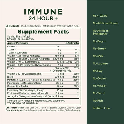 USA Supplements | Nature's Bounty, Gold Series ( Immune Support )