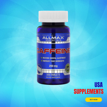 USA Supplements | ALLMAX, Essentials, Caffeine ( Restore Mental Alertness )