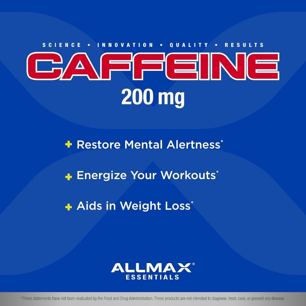 USA Supplements | ALLMAX, Essentials, Caffeine ( Restore Mental Alertness )