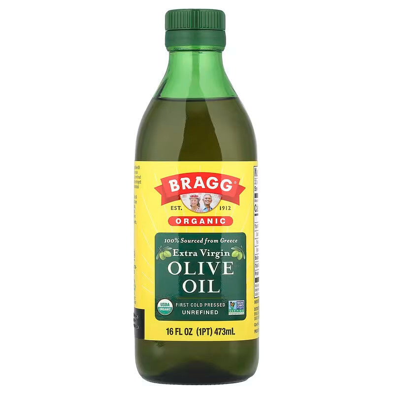 USA Supplements | Bragg, Organic Extra Virgin Olive Oil, 16 fl oz