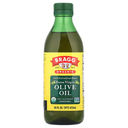 USA Supplements | Bragg, Organic Extra Virgin Olive Oil, 16 fl oz