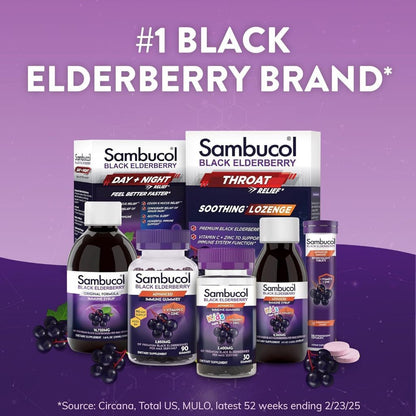 USA Supplements | Sambucol, Black Elderberry, Advanced Immune Gummies ( Immune Support )