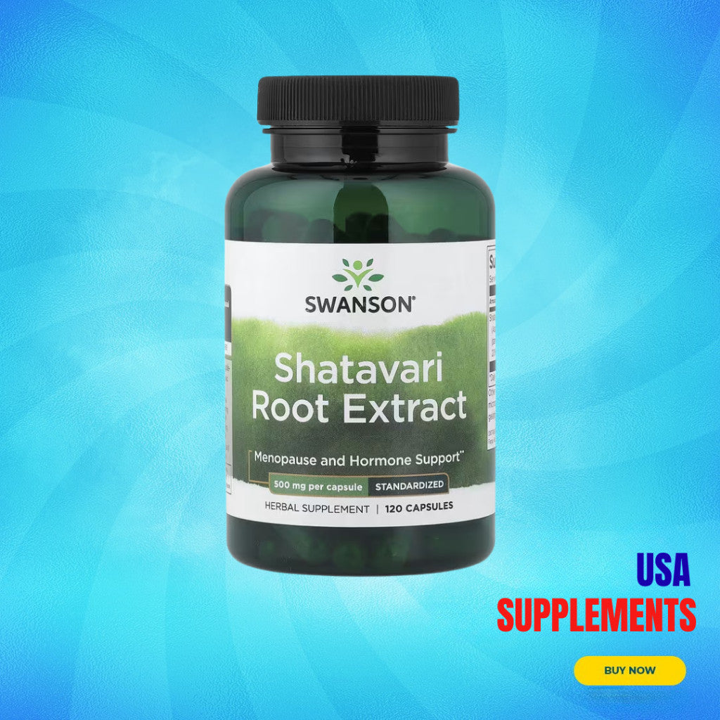 USA Supplements | Swanson, Shatavari Root Extract ( Menopause and Hormone Support )
