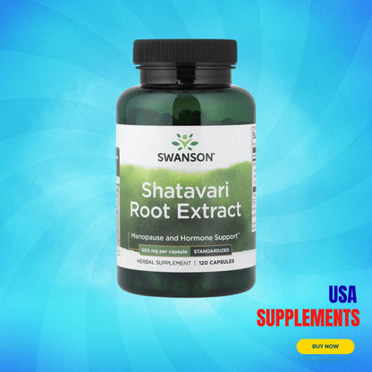 USA Supplements | Swanson, Shatavari Root Extract ( Menopause and Hormone Support )