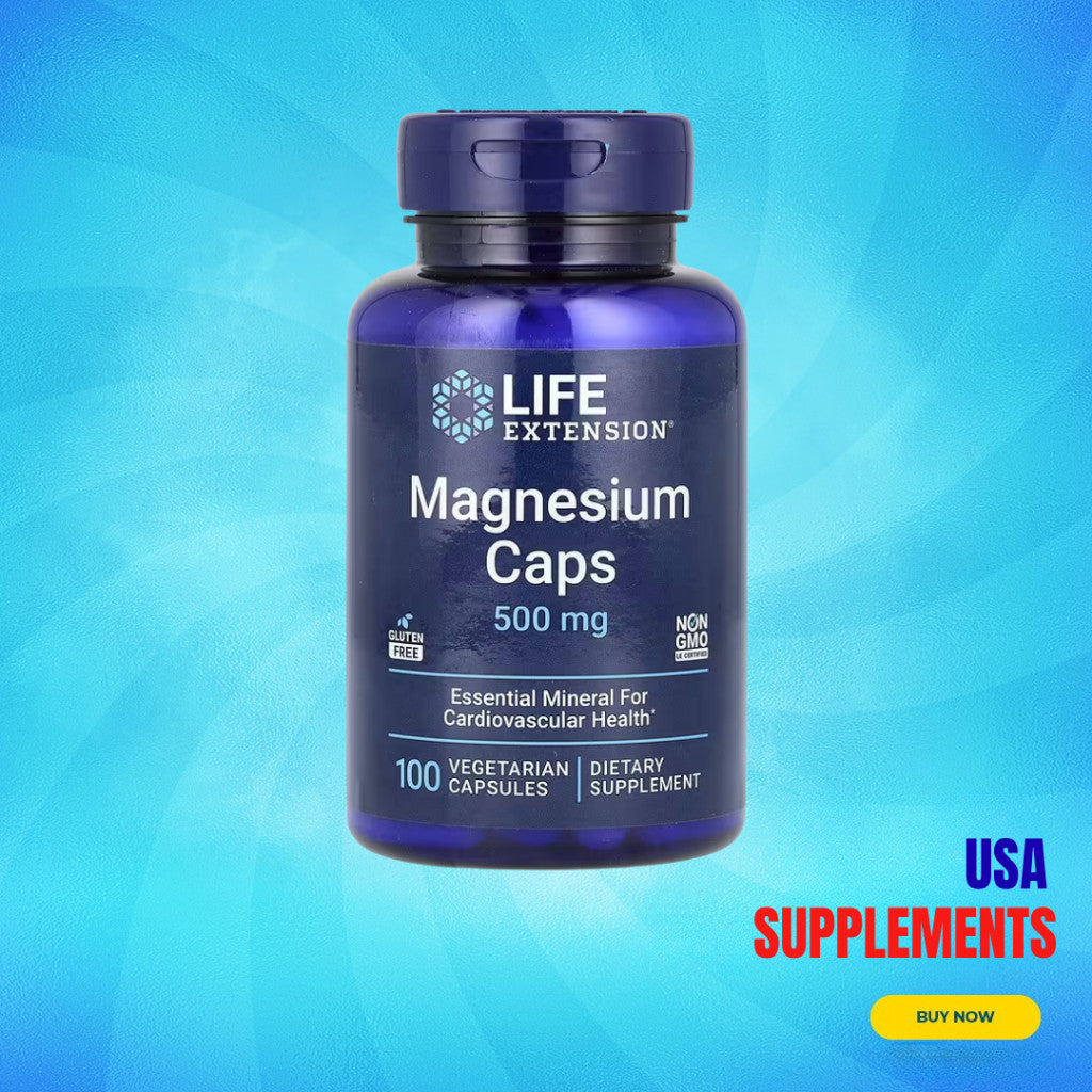 USA Supplements | Life Extension, Magnesium Caps ( Cardiovascular Health )