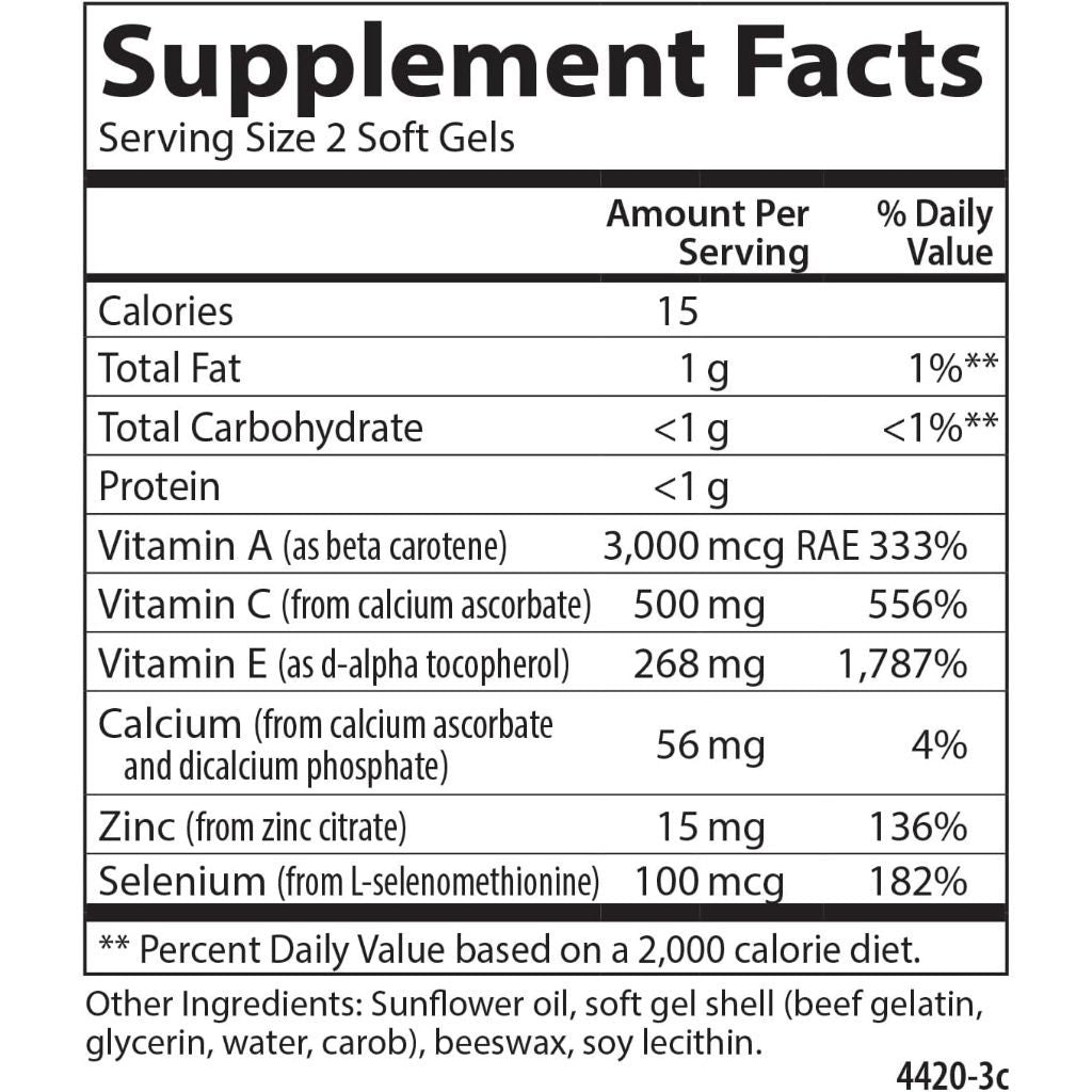 USA Supplements | Carlson, ACES®, 50 Soft Gels ( Immune Support & Cellular Health )