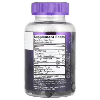 USA Supplements | Sambucol, Black Elderberry, Advanced Immune Gummies ( Immune Support )