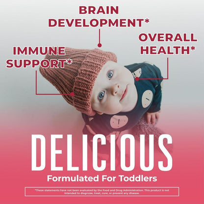 USA Supplements | MaryRuth's, Cocomelon, Toddler Multivitamin ( Supports Immune )