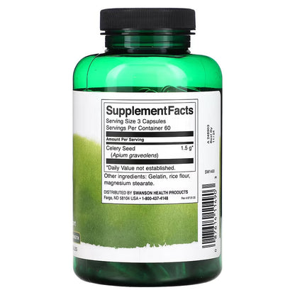 USA Supplements | Swanson, Celery Seed ( Traditional Urinary Support )