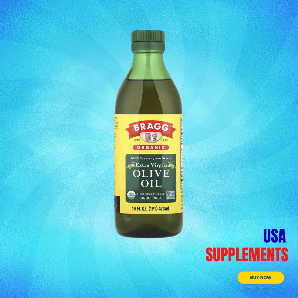 USA Supplements | Bragg, Organic Extra Virgin Olive Oil, 16 fl oz