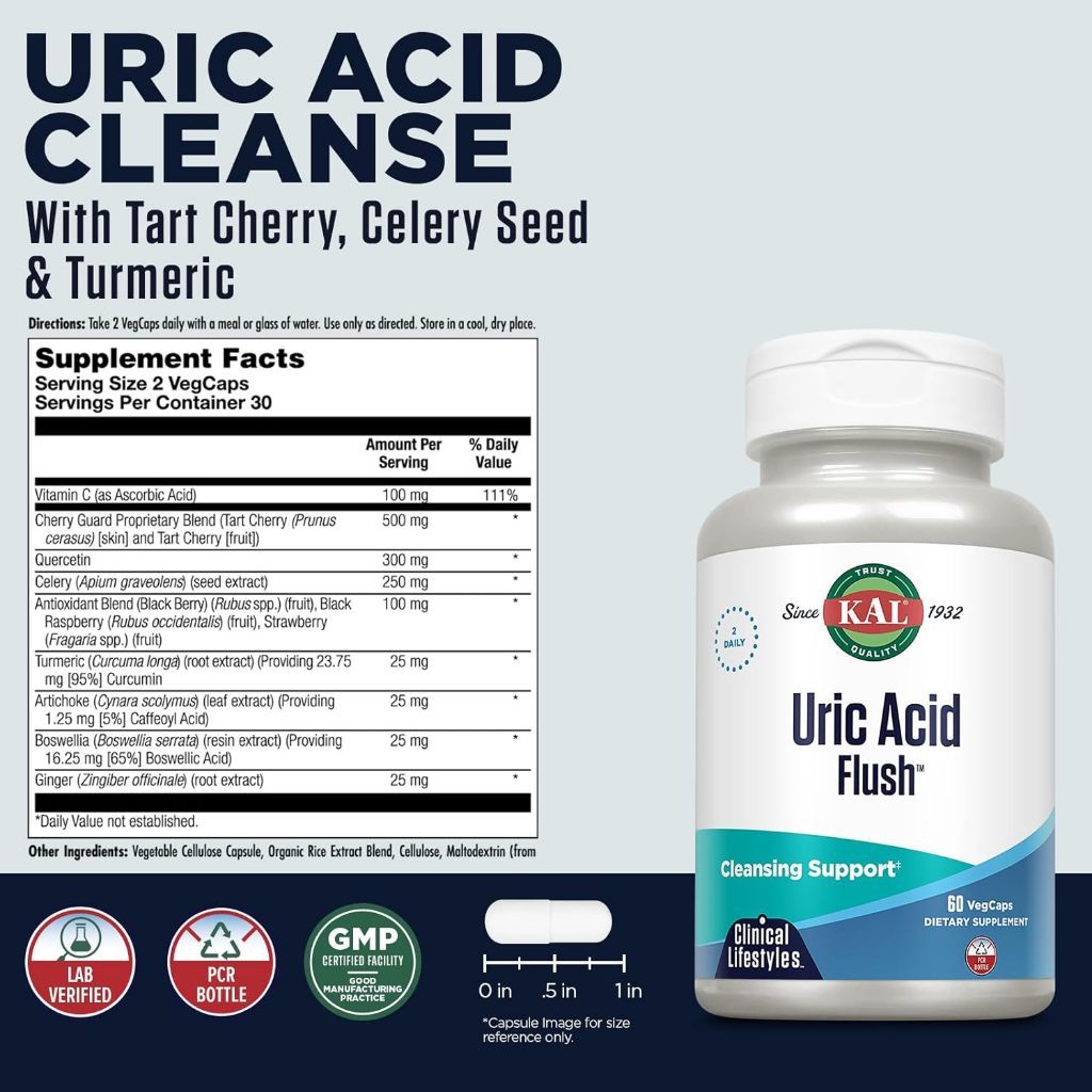 USA Supplements | KAL, Uric Acid Flush ( Supports Uric Acid Balance )