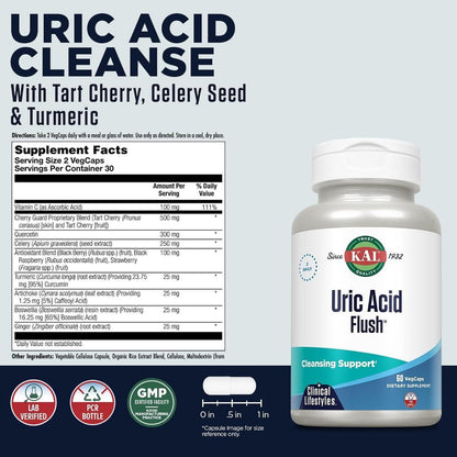 USA Supplements | KAL, Uric Acid Flush ( Supports Uric Acid Balance )
