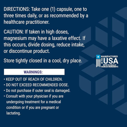 USA Supplements | Life Extension, Magnesium Caps ( Cardiovascular Health )