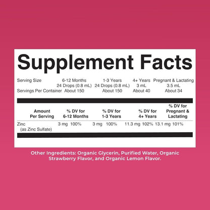 USA Supplements | MaryRuth's, Organic Ionic Zinc Liquid Drops ( Immune Support )