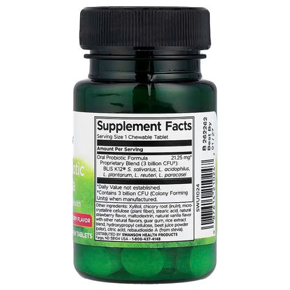 USA Supplements | Swanson, Oral Probiotic Formula ( Oral and Immune Health )