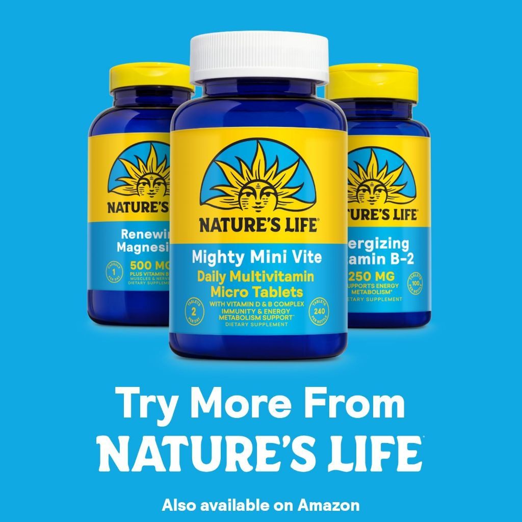USA Supplements | Nature's Life, Renewing Magnesium, 250 Capsules ( Muscles & Nerves )