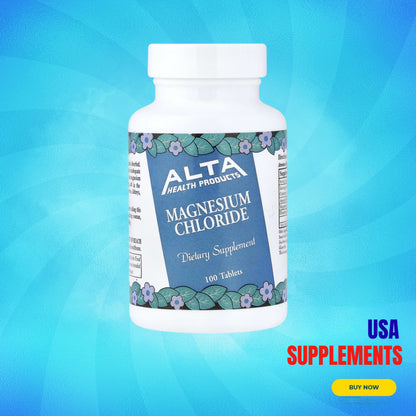 USA Supplements | Alta Health, Magnesium Chloride ( Supports Muscle Function )