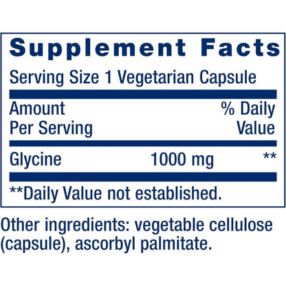 USA Supplements | Life Extension, Glycine ( Amino Acid for Healthy Sleep )
