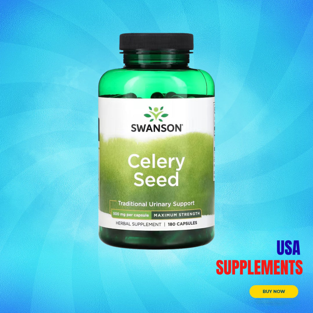 USA Supplements | Swanson, Celery Seed ( Traditional Urinary Support )