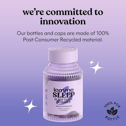 USA Supplements | Lemme, Sleep Tight Gummies ( Supports Falling Asleep )