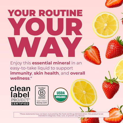 USA Supplements | MaryRuth's, Organic Ionic Zinc Liquid Drops ( Immune Support )