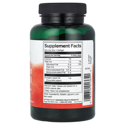 USA Supplements | Swanson, Pumpkin Seed Oil ( Heart and Brain Health )