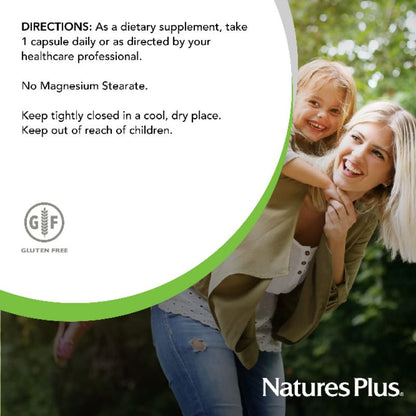LowCostPh | NaturesPlus, GI Natural Probiotic Mega, 120 Billion CFU, Men, Women,60 Billion, Kids,