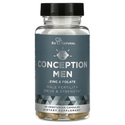Low Cost PH | Eu Natural, CONCEPTION, Female Fertility Prenatal, 60 Capsules Inositol & Vitex