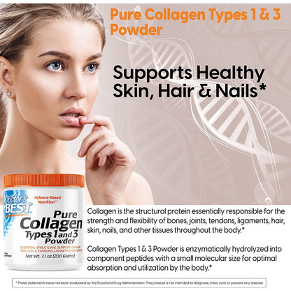 LowCostPh | Doctor's Best, Lake Avenue Nutrition, Collagen Types 1 and 3 with Peptan and Vitamin C,