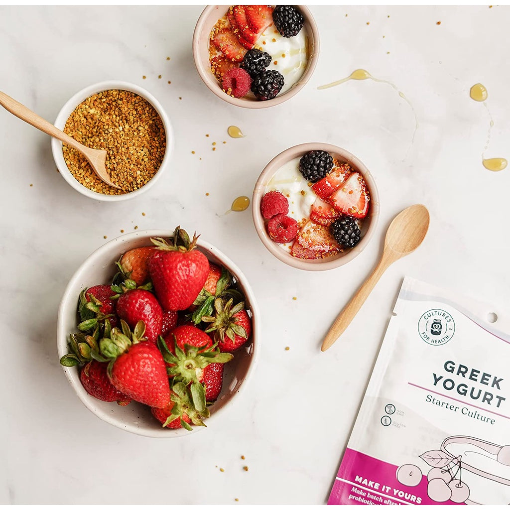 LowCost PH | Cultures for Health, Vegan Yogurt, 4 Packets, .06 oz (1.6 g) Homemade Greek Yogurt.