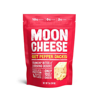 LowCostPH | Moon Cheese Gauda, Cheddar, White Cheddar, Gerlickin Parmesan, Get Pepper Jacked 57 g