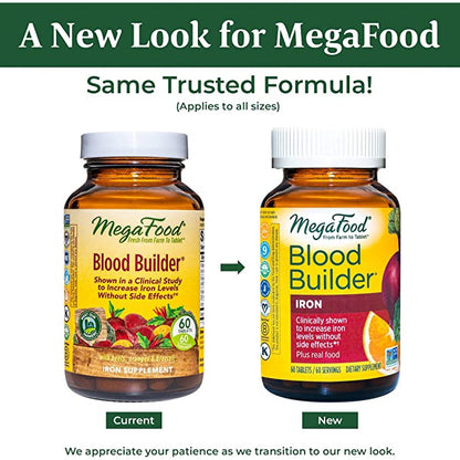 USA Onhand | Megafood Blood Builder Iron Dietary Supplements Help increase Iron Level Supplements.