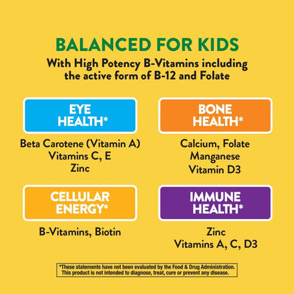 USA Onhand | Nature's Way, Alive! Kid's Chewable Complete Multivitamin, Orange + Berry