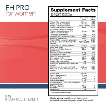 LowCostPh | Authentic FH Pro for Men & Women 180 Capsules, Fertility Support for Men & Women