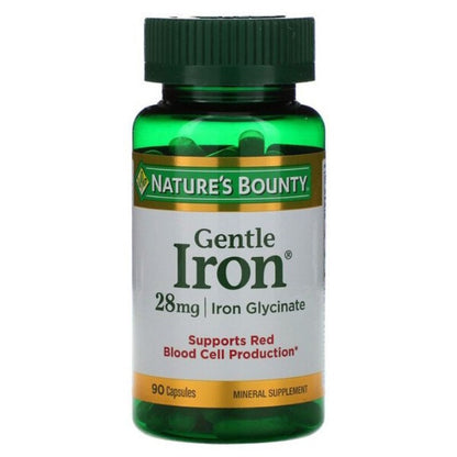 LowCostPH | Doctors Best High Absorption Iron with Ferrochel Nature's Bounty, Gentle Iron, 28 mg,