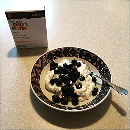 Low Cost PH | Belle+Bella Non-Dairy Yogurt Starter, 4 Packets, (5 g) Each 2 Billion Live Cultures