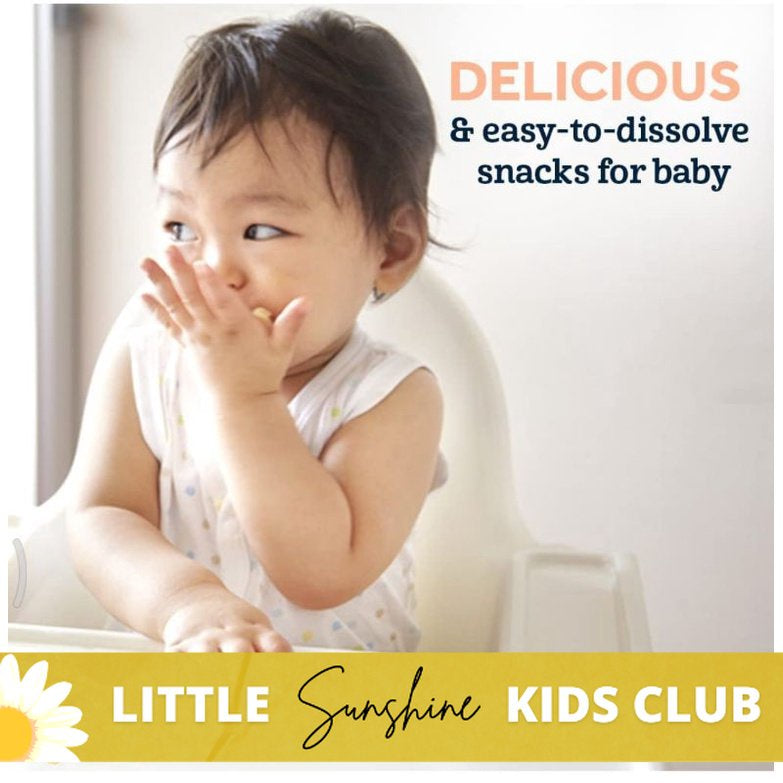 LittleSunshine | Gerbers, Snacks for Baby, Lil' Crunchies, Baked Grain Snack, Wheels 8+Months,(42 g)