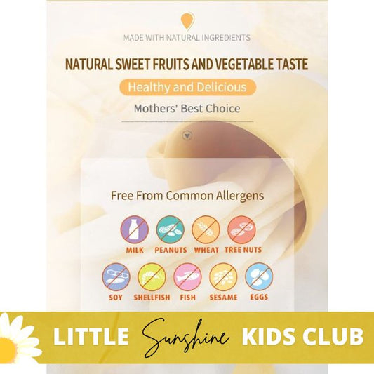LittleSunshine | Hot Kid, Baby Mum-Mum Gentle Teething Wafers, Organic Rice Biscuits 12 Packs  2Each