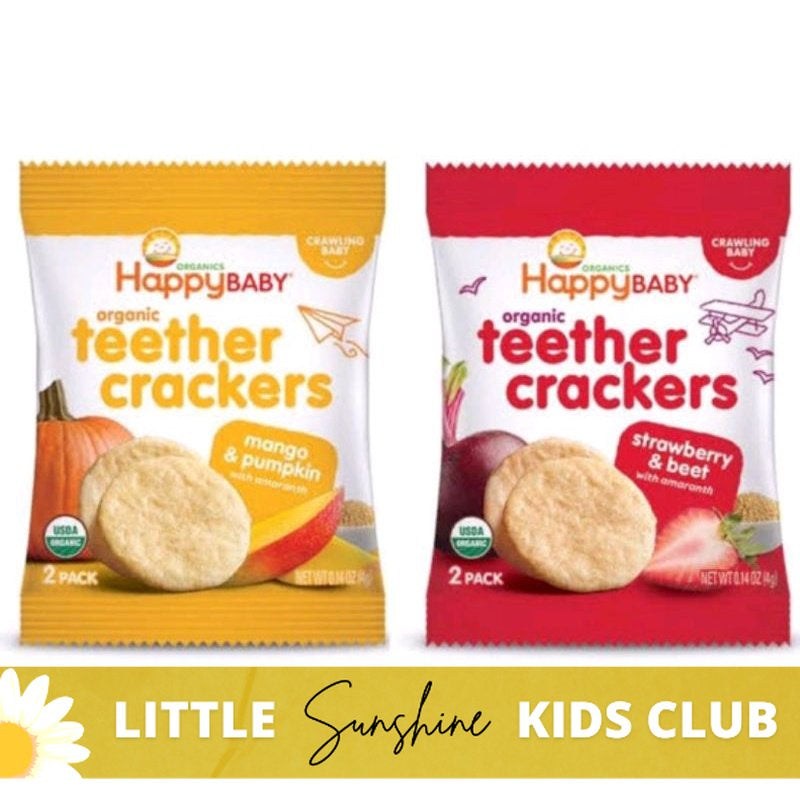 Little Sunshine | Gerber, Happy Family Organic, Baby and Toddler Mum Mum (Sold By Piece) Trial Pack